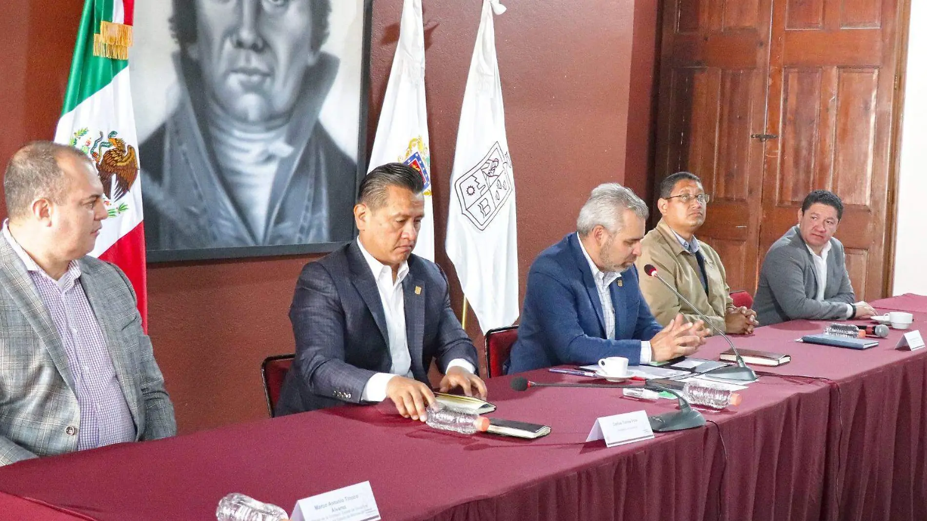 Reunión órganismos autonomos con gobernador 1